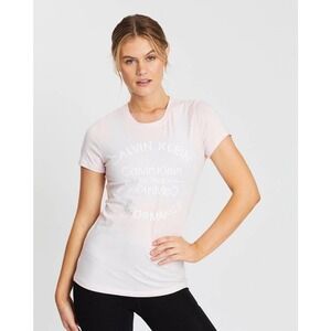 Calvin Klein Performance Pink T-Shirt Large NEW